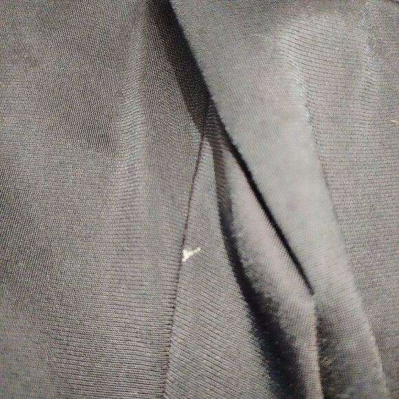 Adidas Black With White Stripe Joggers Workout Pants Side Leg Button Men's Large - Picture 8 of 12